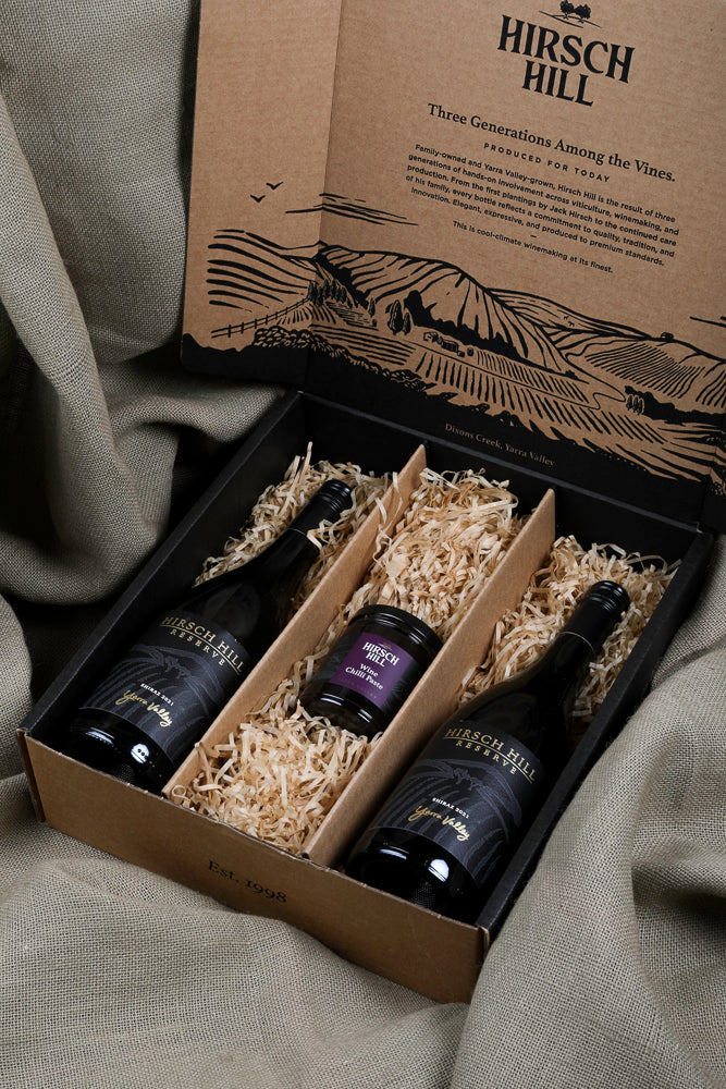 Hirsch Hill Hamper + Free Wine Chilli Paste