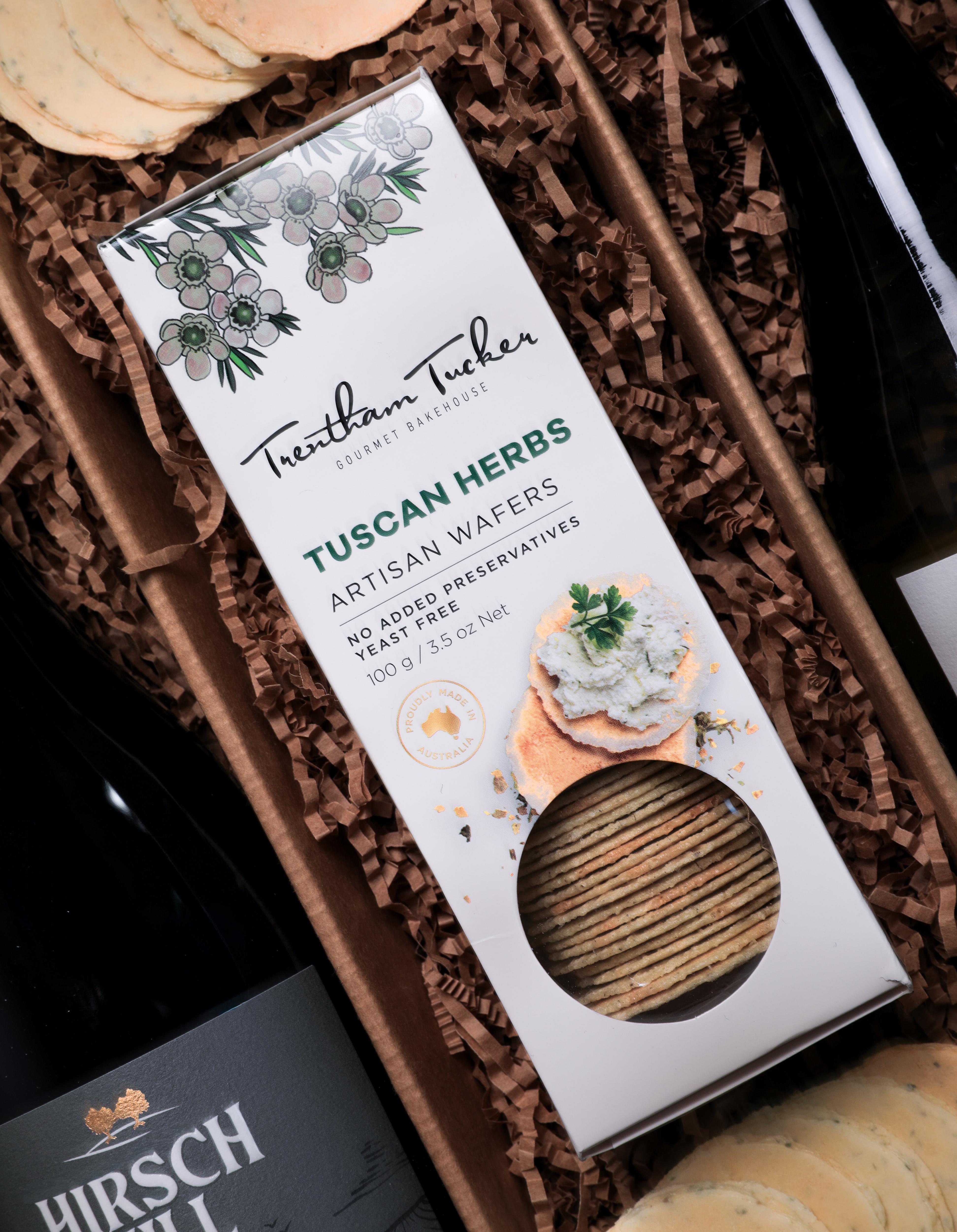 Father's Day Gift Pack - Wine, Jam & Biscuits (2 Pack) - Seniors Card